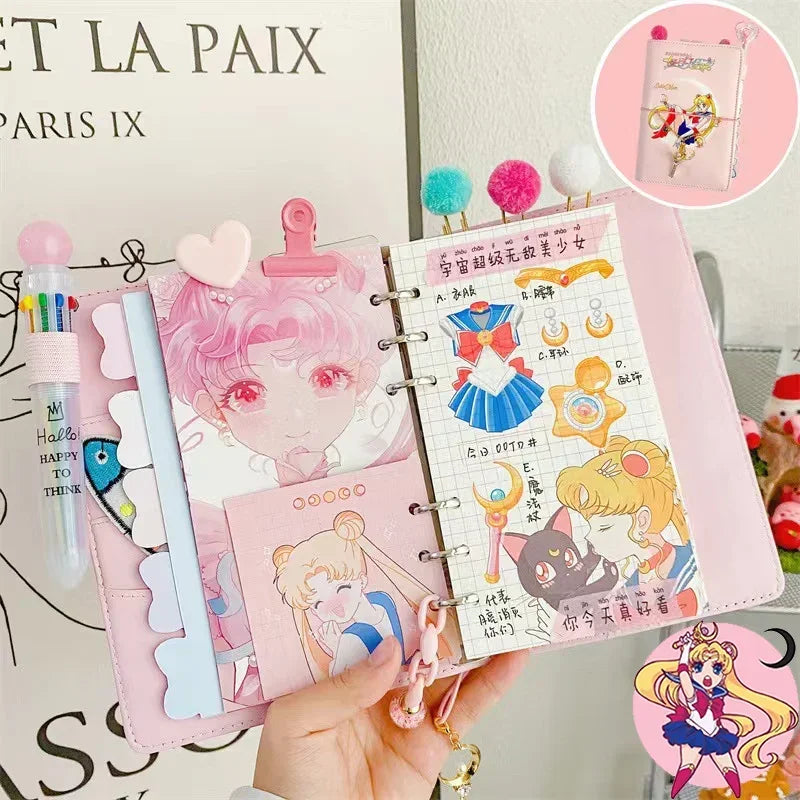 Sailor Moon A6 Planner & Notebook – Kawaii Weekly Organizer