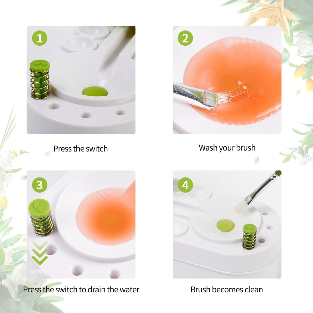 Paint Brush Cleaner – Square & Ellipse Scrubber