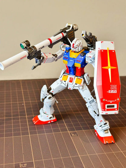 HG 1/144 RX-78-2 Casval's Color Model Kit Robot Toy Gift