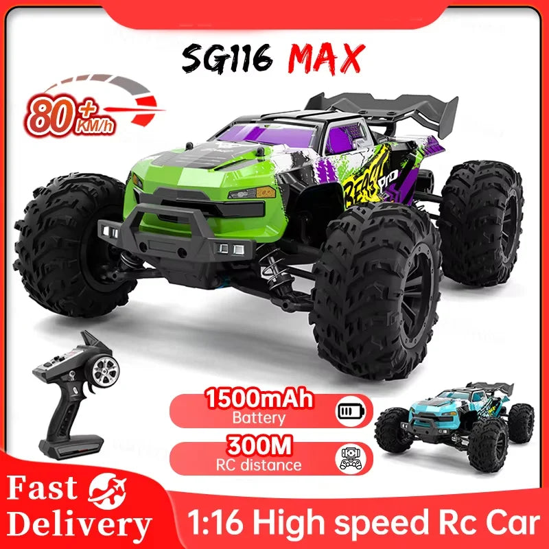 ZLL SG116 PRO Brushless 4WD RC Car 80KM/H High-Speed Drift