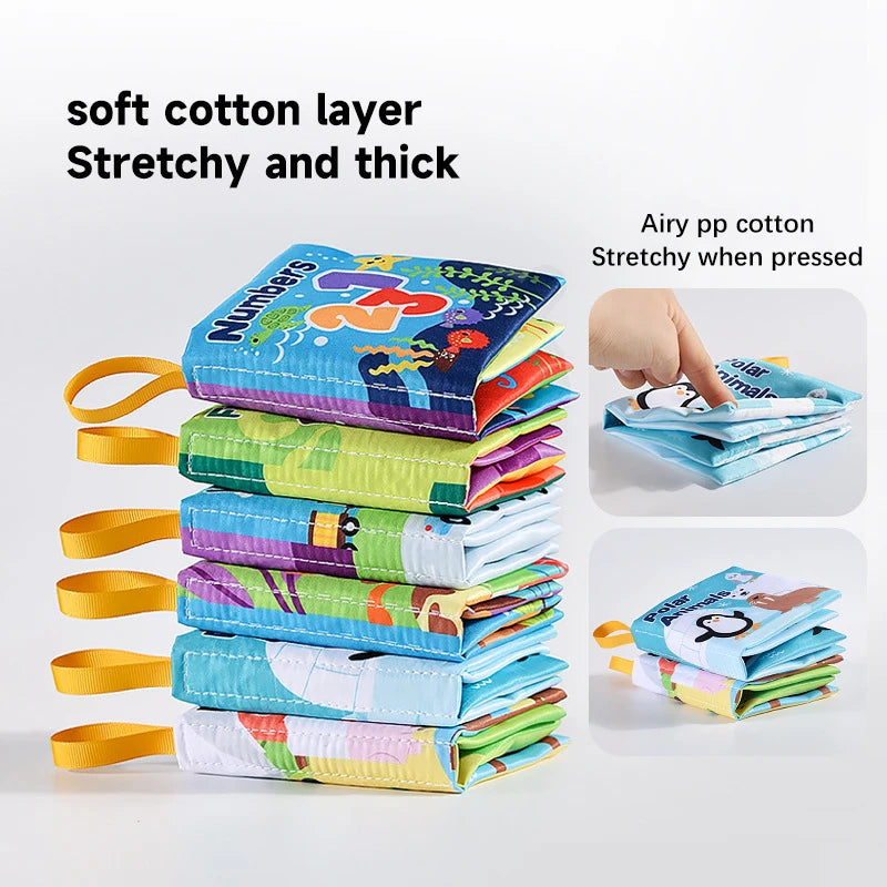 Children's Early Educational Soft Cloth Book