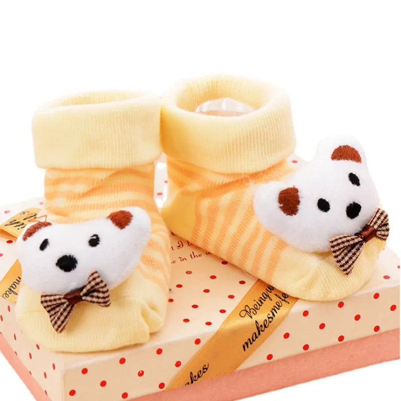 Rubber Anti Slip Animal Infant Socks Series 2