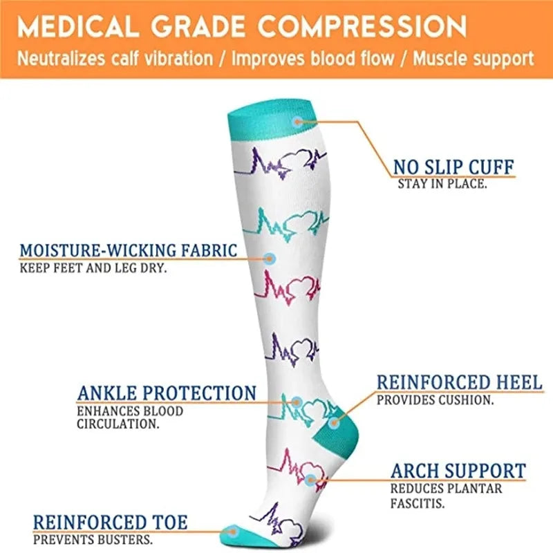 Medical Compression Socks for Women - Various Styles Series 1