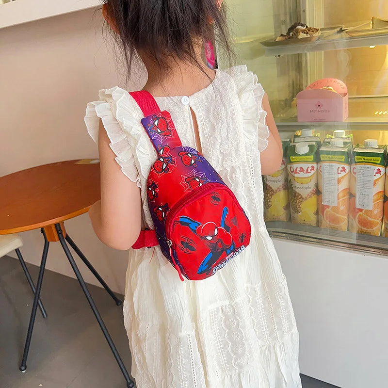 Anime Spiderman Backpack & Chest Bag