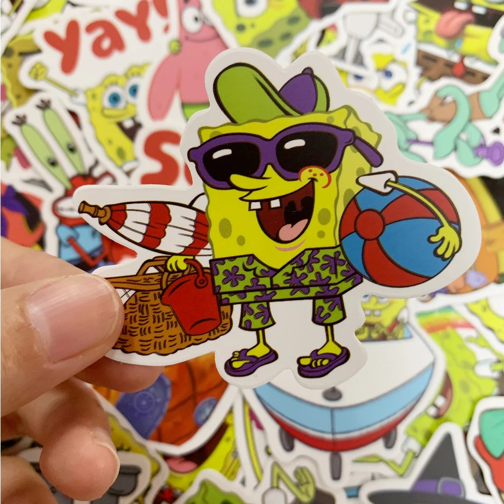 Anime SpongeBob Stickers