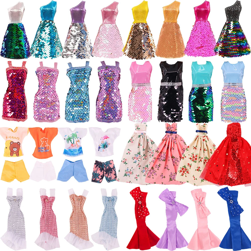 Barbie Doll Clothes – Fashion Dinner & Party Dresses