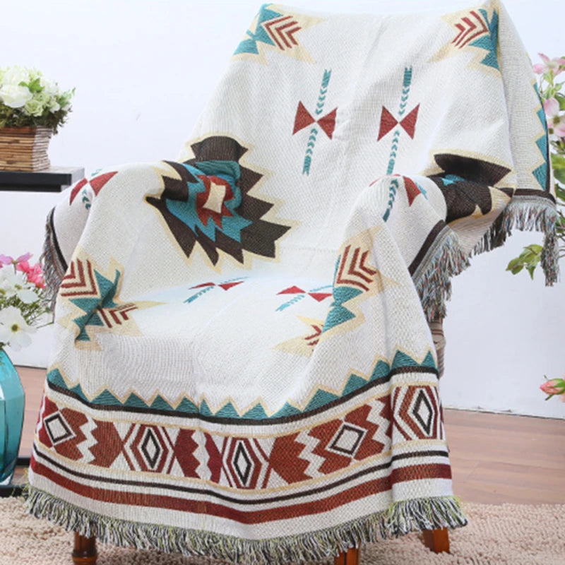 Tribal Outdoor Blankets | Boho Camping & Picnic Rugs