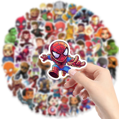 Disney Superhero Stickers – Waterproof DIY Decals for Kids