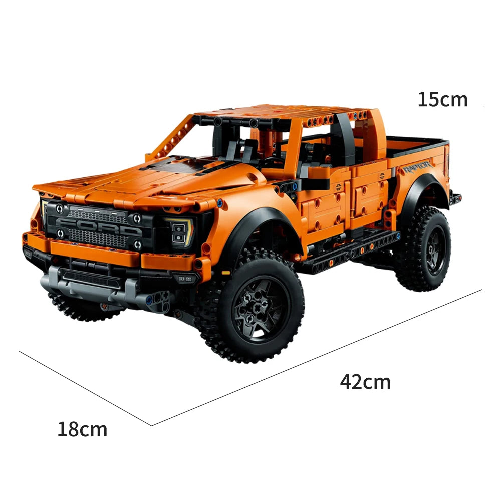 Technical 42126 Ford F-150 Pickup Truck Model Building Blocks