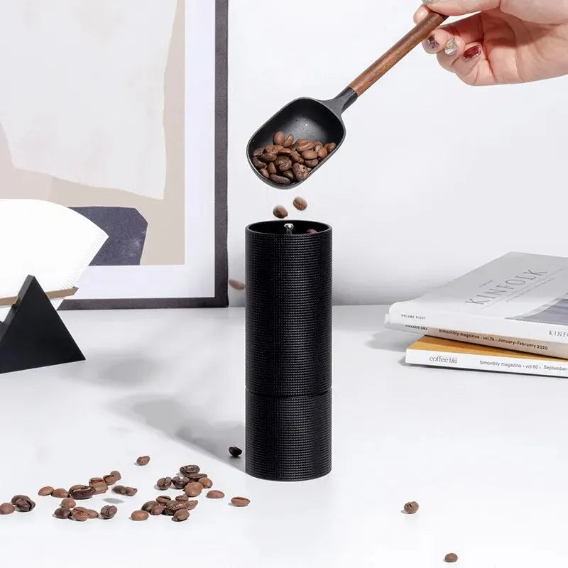 New Manual CNC Coffee Grinder – High-Quality Burr Hand Grinder