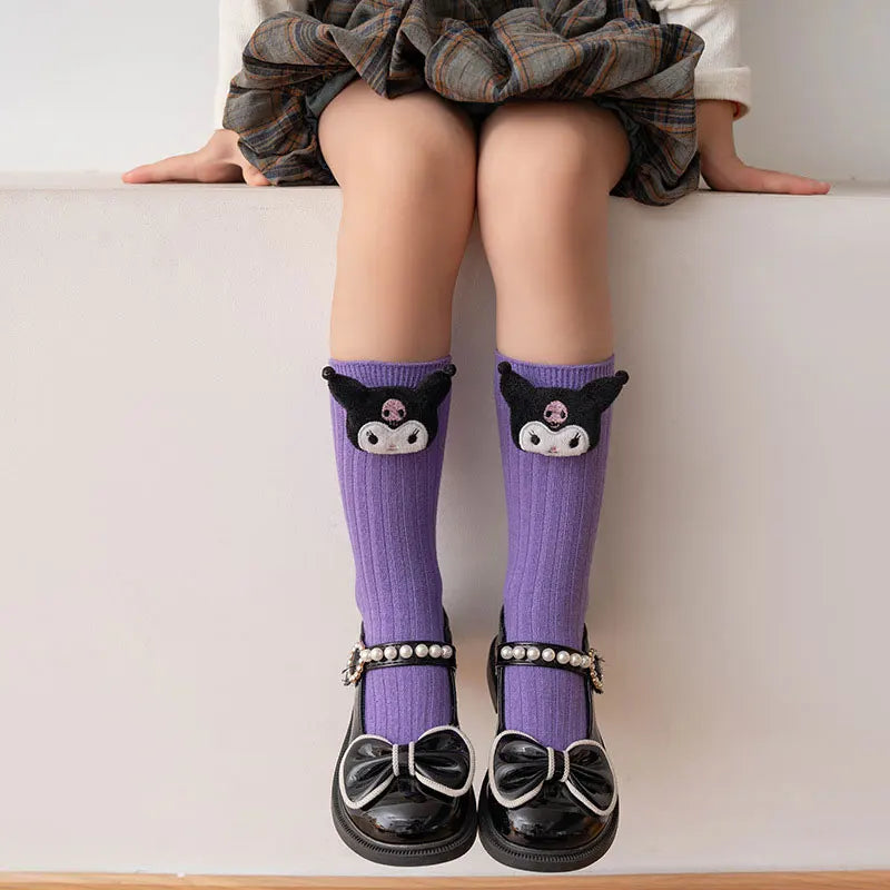 Anime Sanrio Character Socks for Girls