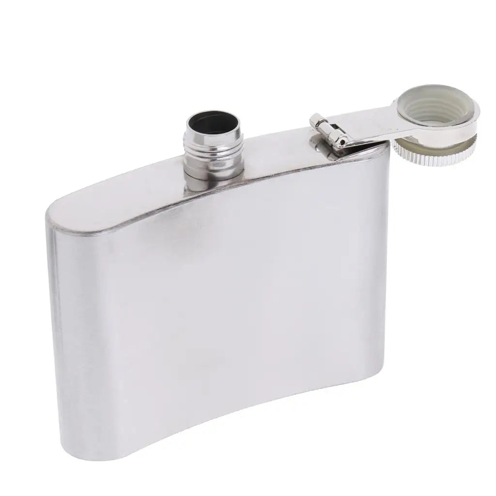 Stainless Steel Hip Flask - Stylish Alcohol Flagon Pot