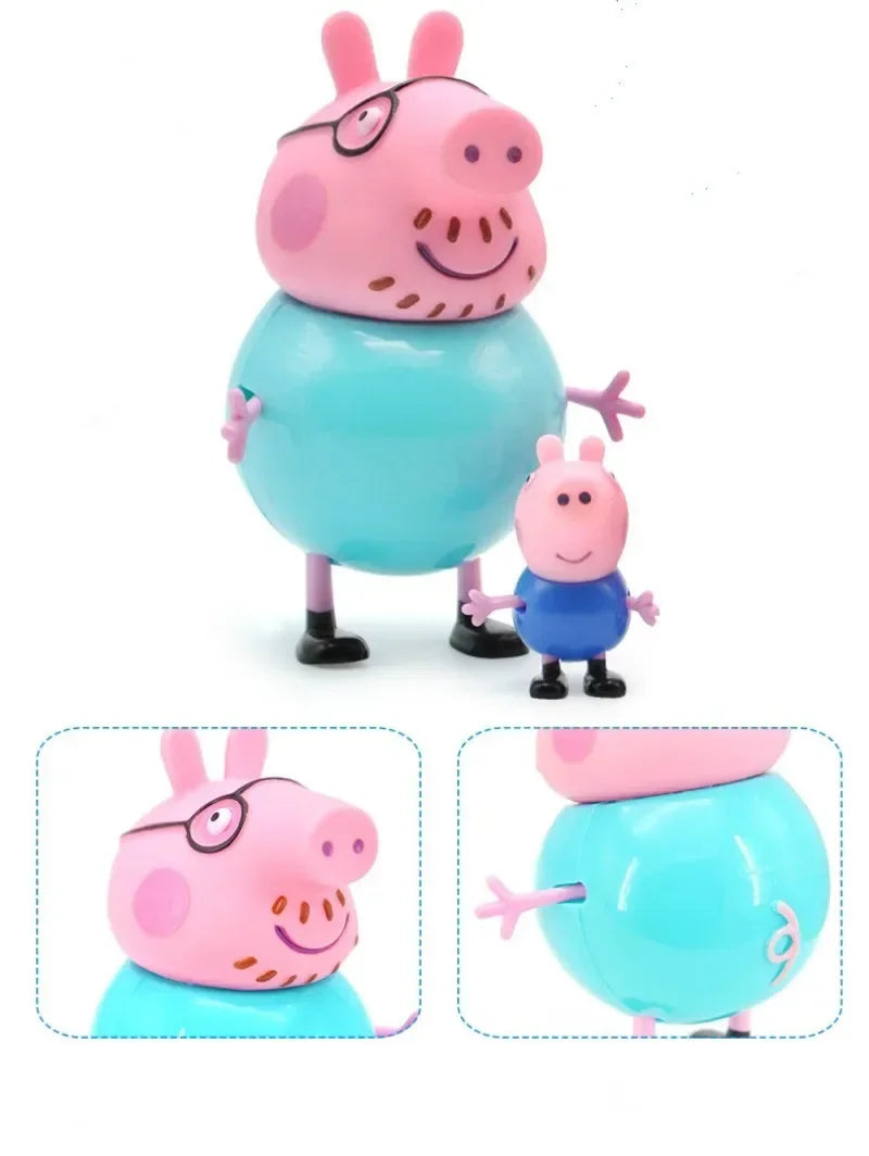 Peppa Pig Action Figures | George & Family Toys