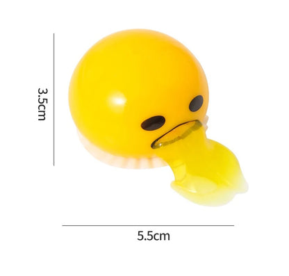 Funny Squeeze Toy – Puking Egg Yolk Stress Ball