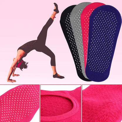 Backless Non-slip Fitness Pilates Socks