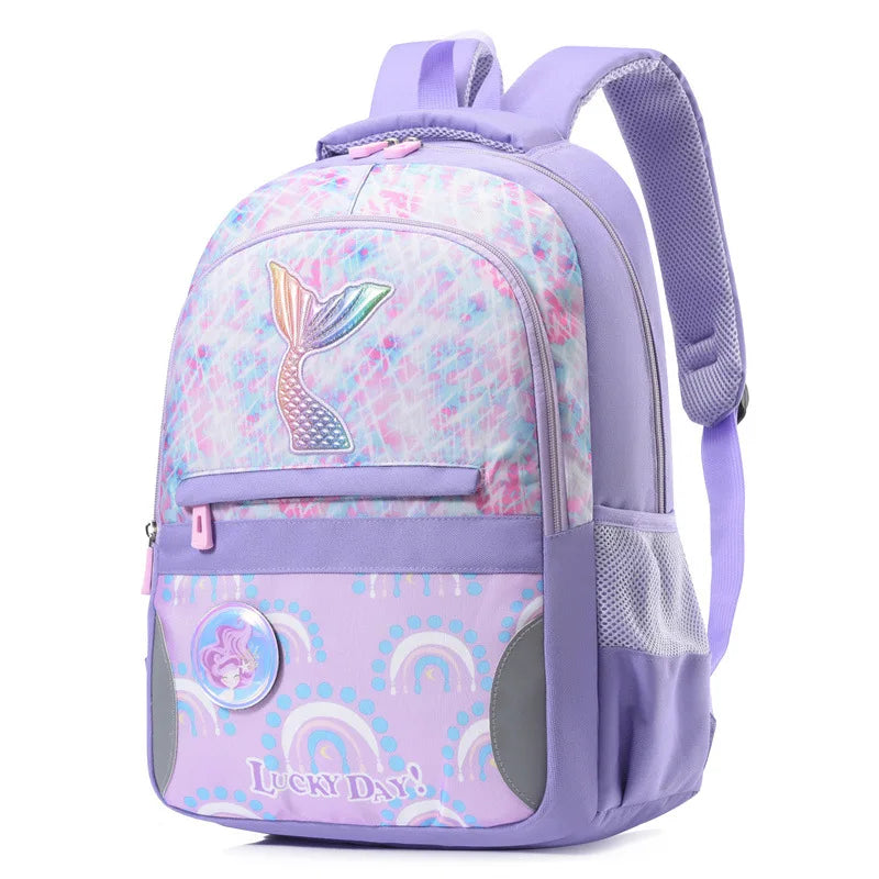 3D Animal Pattern Orthopedic School Backpack