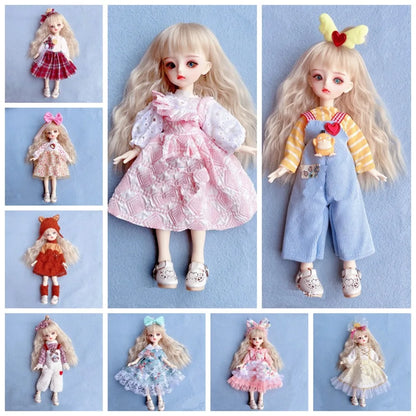 Doll Dress JK Uniform | Multiple Color Doll Clothing