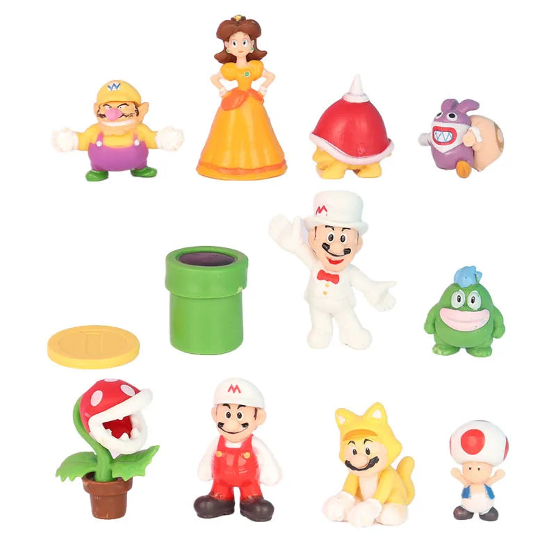 Super Mario Anime Figure Set