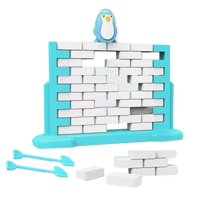 Two-Person Wall Building Game – Parent-Child Interactive Fun