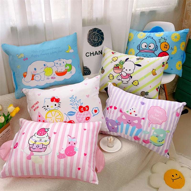 Cartoon Pillowcase Back Cushion Cover