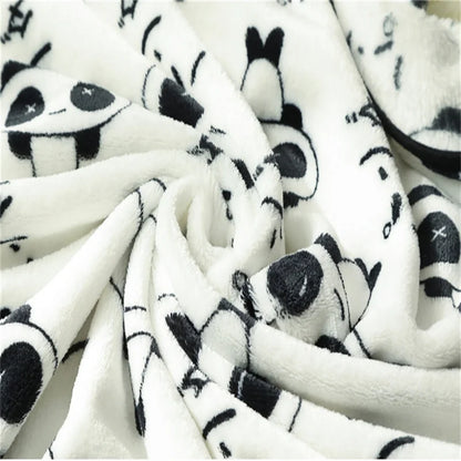 Panda Dundun Nap Pillow Blanket