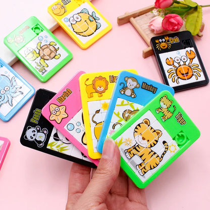 Cartoon Animals Sliding Puzzle