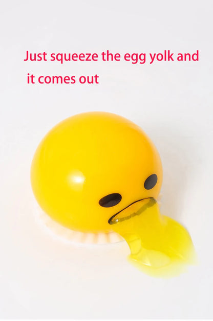 Funny Squeeze Toy – Puking Egg Yolk Stress Ball