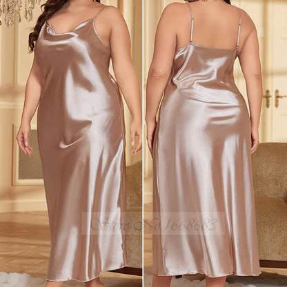 Plus Size Nightgown Sleepwear Chemise for Women