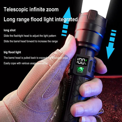 High Power 2000LM Tactical LED Flashlight