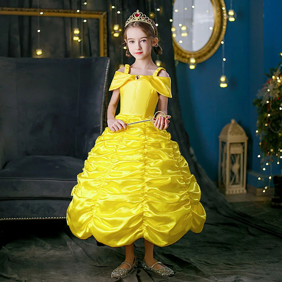 Kids Summer Belle Costume | Beauty and the Beast Dress