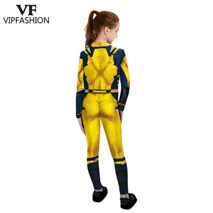 VIP FASHION Kids Wolverine Deadpool Costume