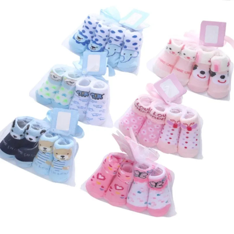 New Solid Color Cotton Sport Socks for Babies