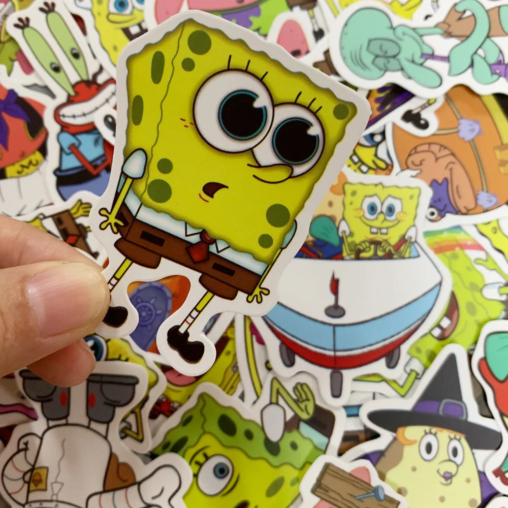 Anime SpongeBob Stickers