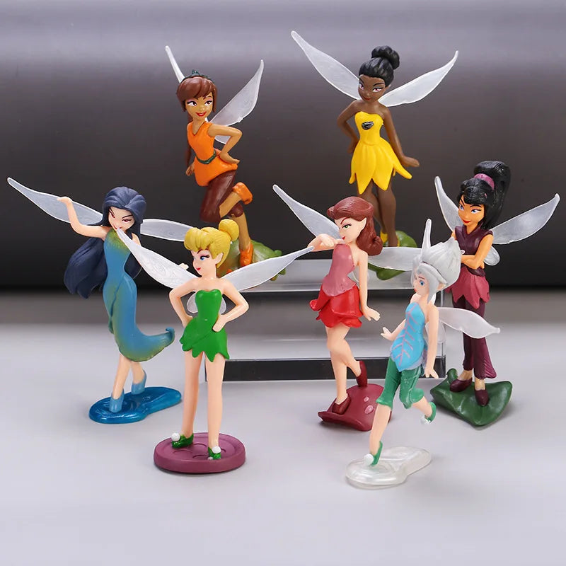 Disney Tinker Bell Princess Mini Doll Action Figures