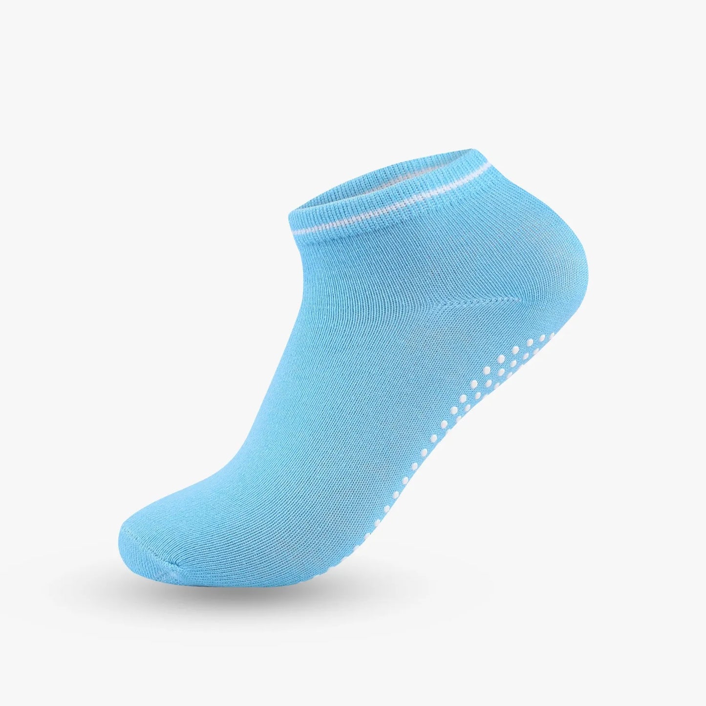 Women's Solid Color Non-Slip Yoga Socks – Comfortable & Stylish Indoor Socks