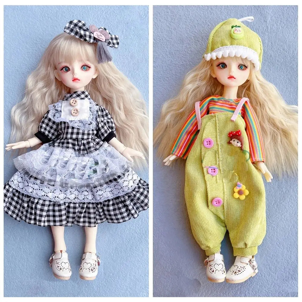 JK Uniform Dress for 30cm 1/6 BJD Doll – DIY Clothing