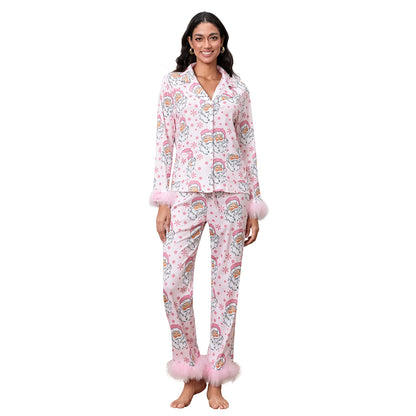 Mother-Daughter Matching Pajamas Set