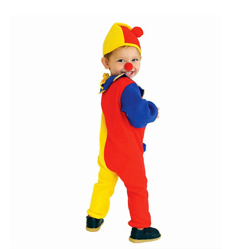 Sydanne Kids Carnival Clown Costume