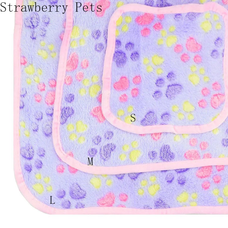 Super Soft Flannel Fleece Pet Blanket