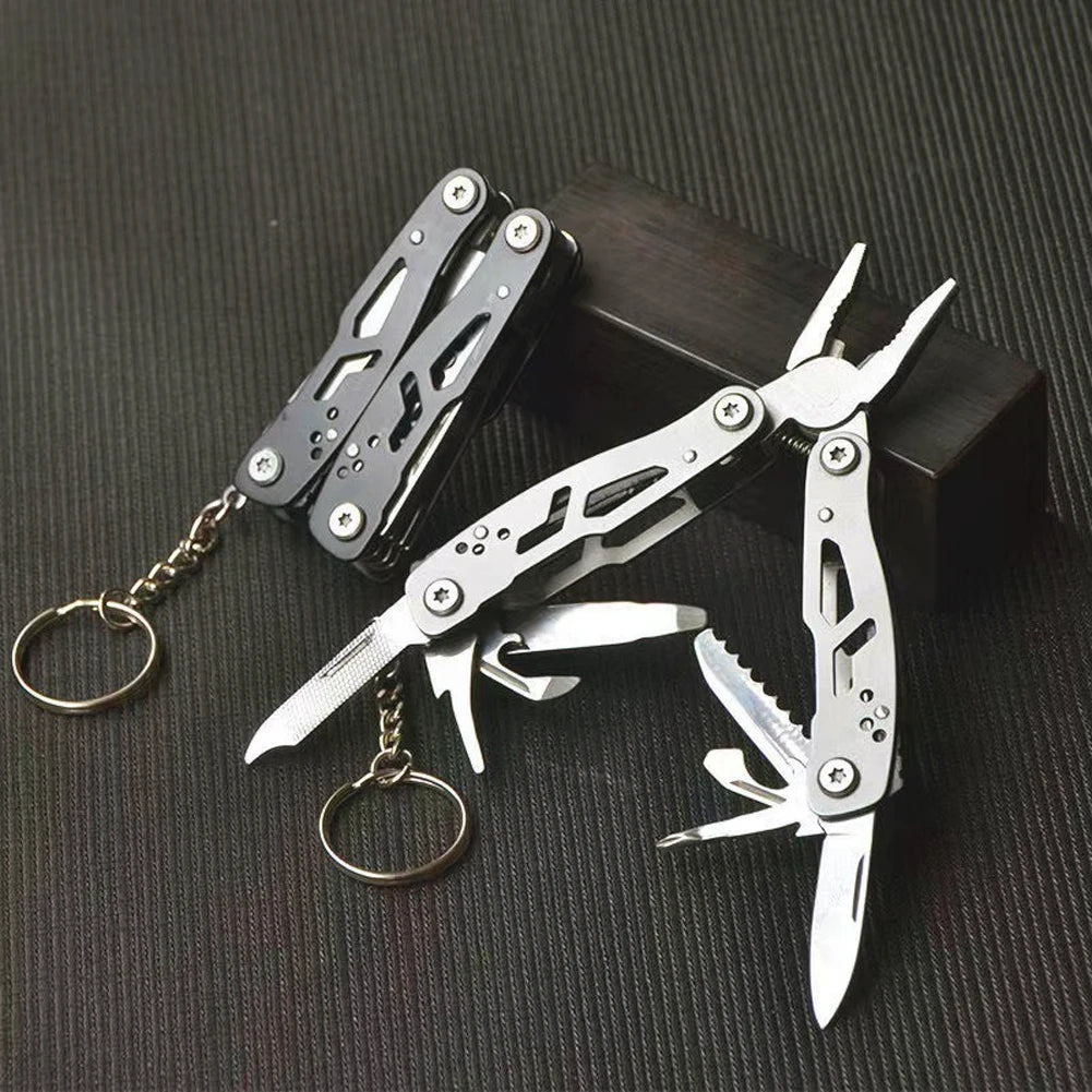 Multifunctional Pliers Pendant Keychain – Outdoor Camp Tool Set