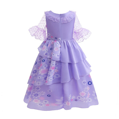 Disney Encanto Isabela Costume Dress for Kids