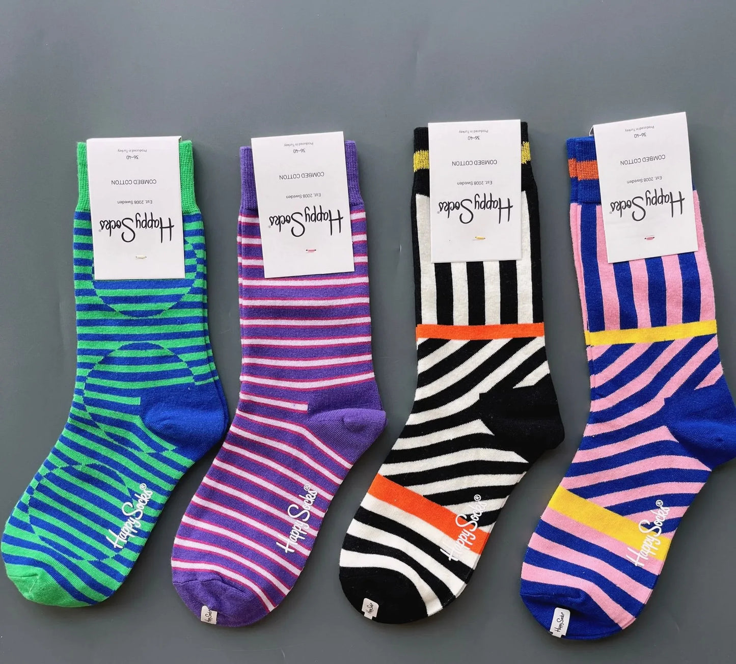 Unisex Fun & Colorful Happy Socks Series 5