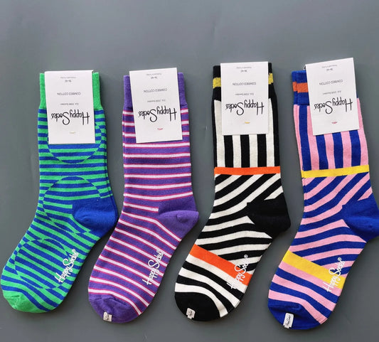 Unisex Fun & Colorful Happy Socks Series 3