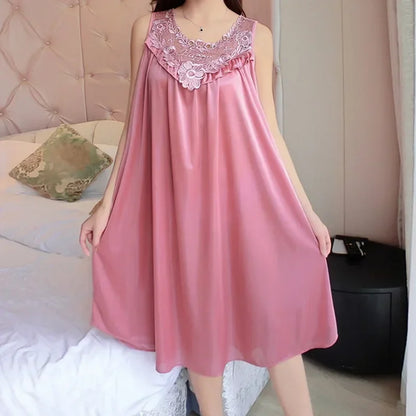 Women’s Satin Lace Nightgown