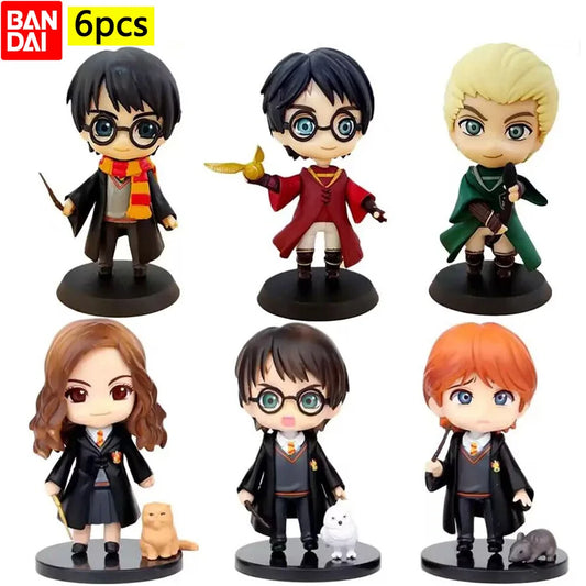 6 pcs Anime Harry Potter Figure Set