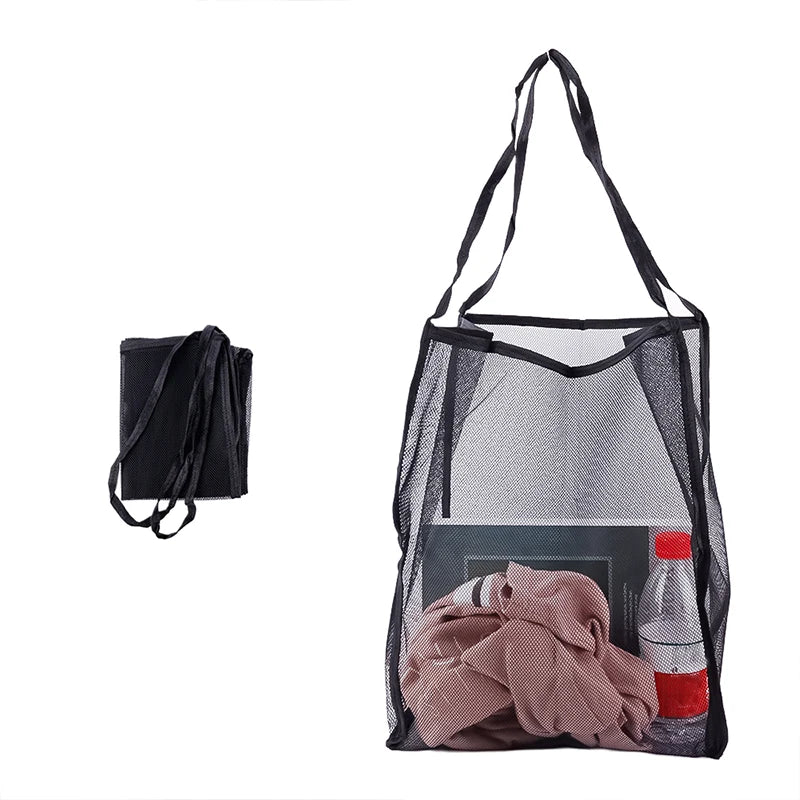 Women's Transparent Mesh Shopping Tote