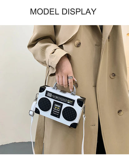 Fun Creative Radio Shape Handbag