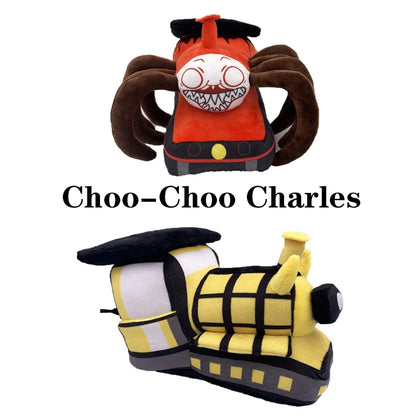 Choo-Choo Charles Plush Toys - Stuffed Train Figure Dolls