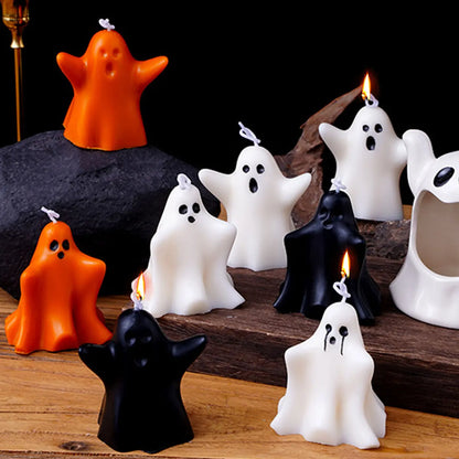 3D Ghost Silicone Candle Mold for Halloween