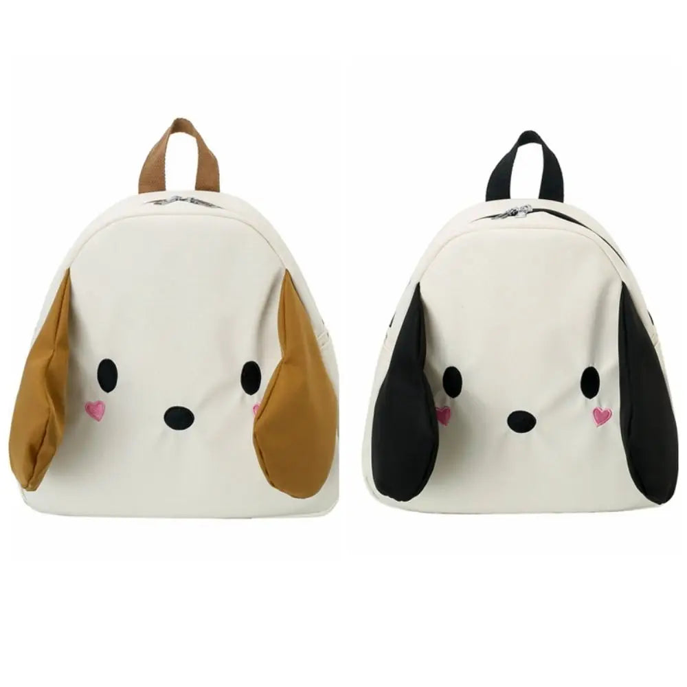 Cute Cartoon Dog Canvas Bag for Kids – Stylish Backpack for Boys & Girls